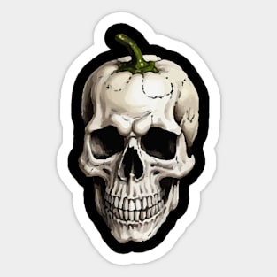 It's a pepper death skull Sticker